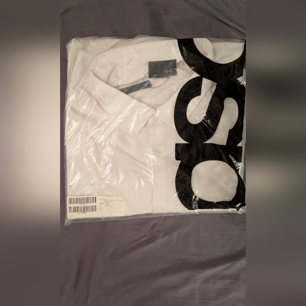 ASOS White Button-Up Shirt